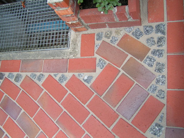 Pflasterarbeiten: d&auml;nischer Klinker