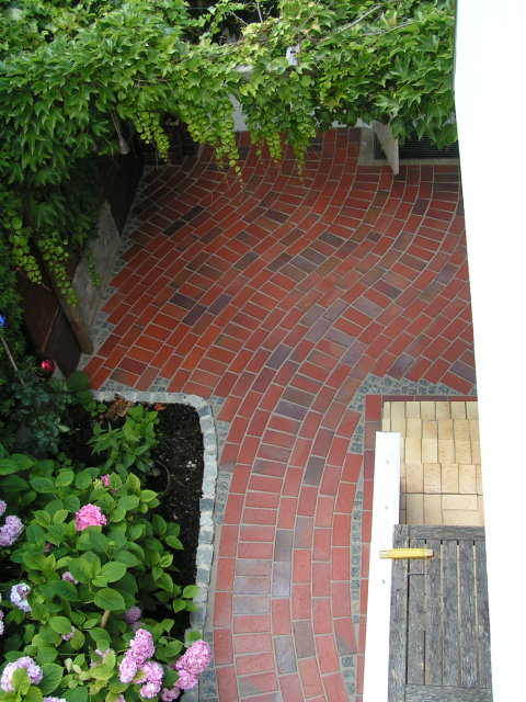 Pflasterarbeiten: d&auml;nischer Klinker