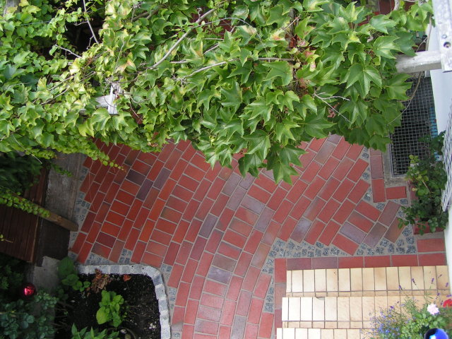 Pflasterarbeiten: d&auml;nischer Klinker